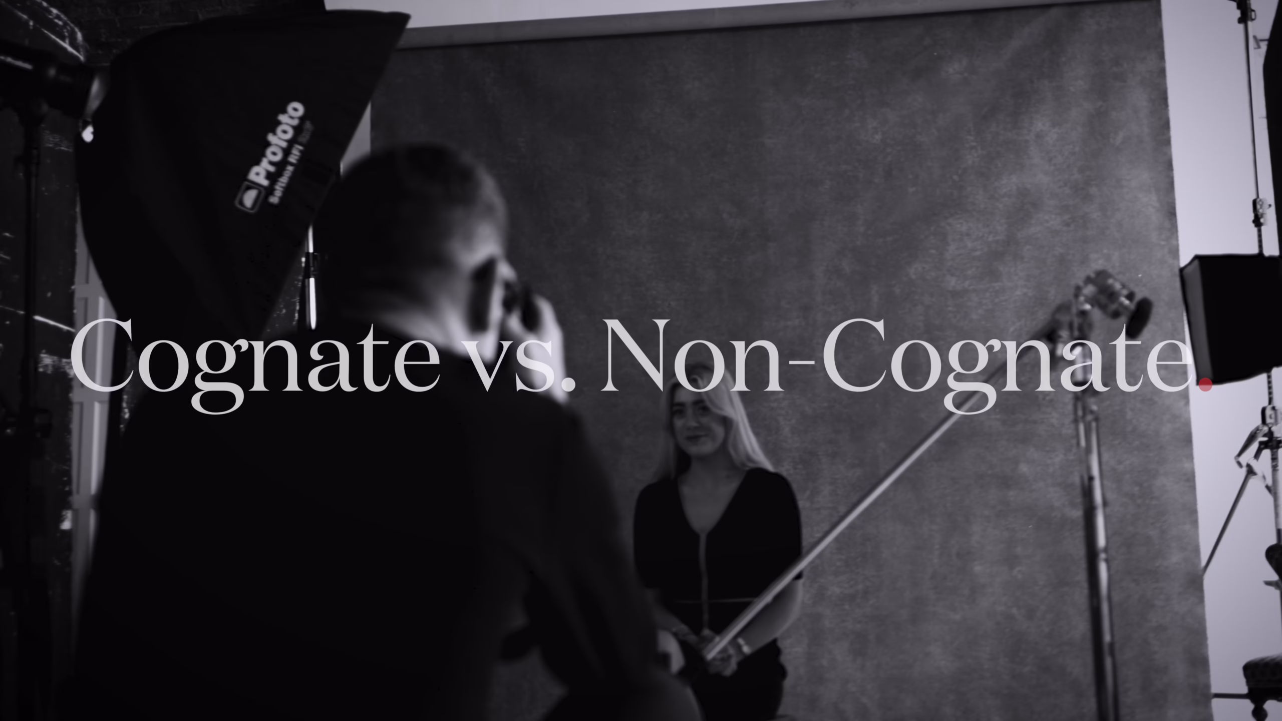 cognate vs non-cognate